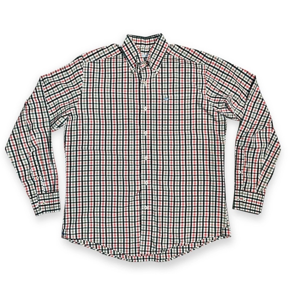 Southern Tide Shirt Men’s Size Medium Button Down Plaid Classic Fit Long Sleeve